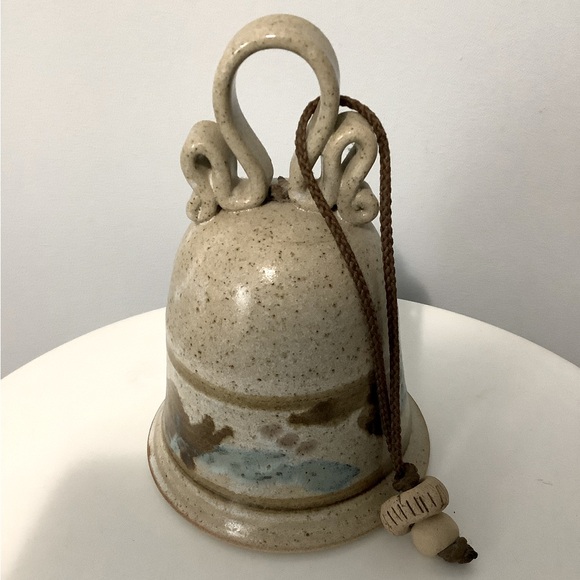 ARTISAN Crafted Pottery Bell Decor - Picture 1 of 9